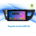 Android System Auto DVD GPS Navigation für Toyota Levin 10,1 Zoll Touchscreen mit Bluetooth / MP3 / WiFi